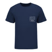 2023 Big Machine Music City Grand Prix Pocket T-shirt in navy, front view