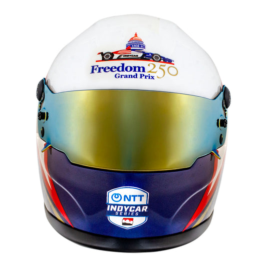 2026 Freedom 250 Grand Prix Mini Helmet - Front view