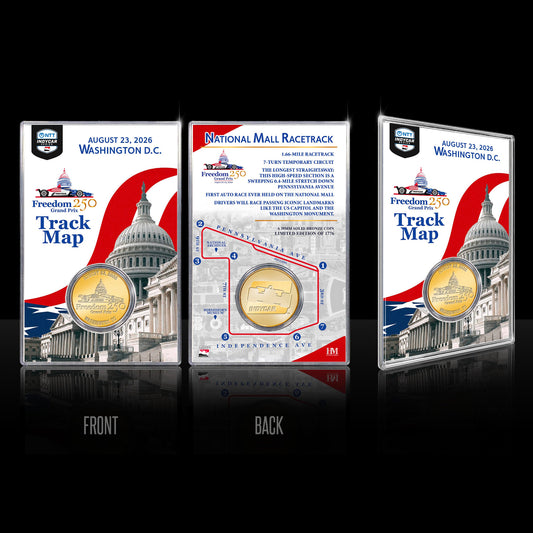 2026 Freedom 250 Grand Prix Coin Card