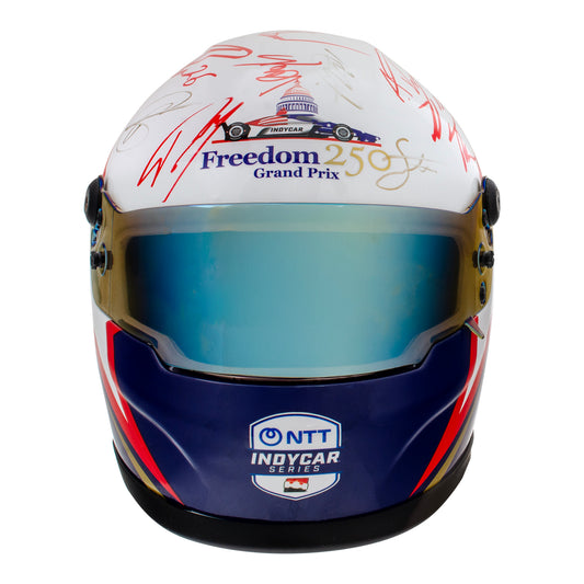2026 Freedom 250 Grand Prix Full-Field Signed Mini Helmet - Front View