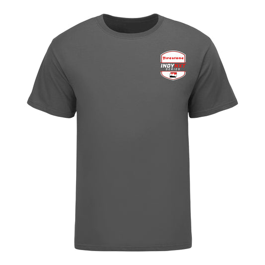 2026 Juncos Hollinger Racing INDY NXT T-Shirt in Grey - Front view
