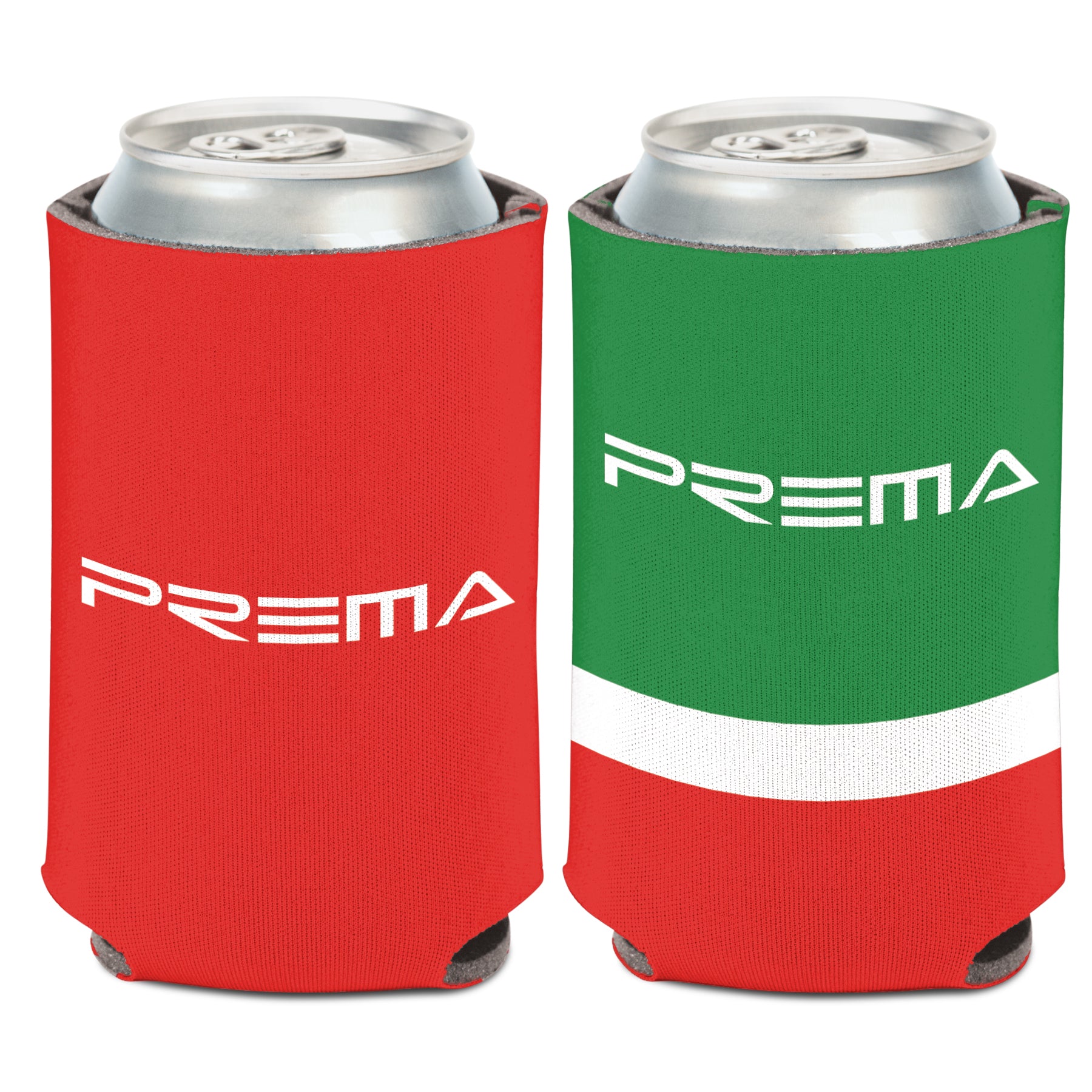 2025 PREMA Can Cooler - Front and Back View