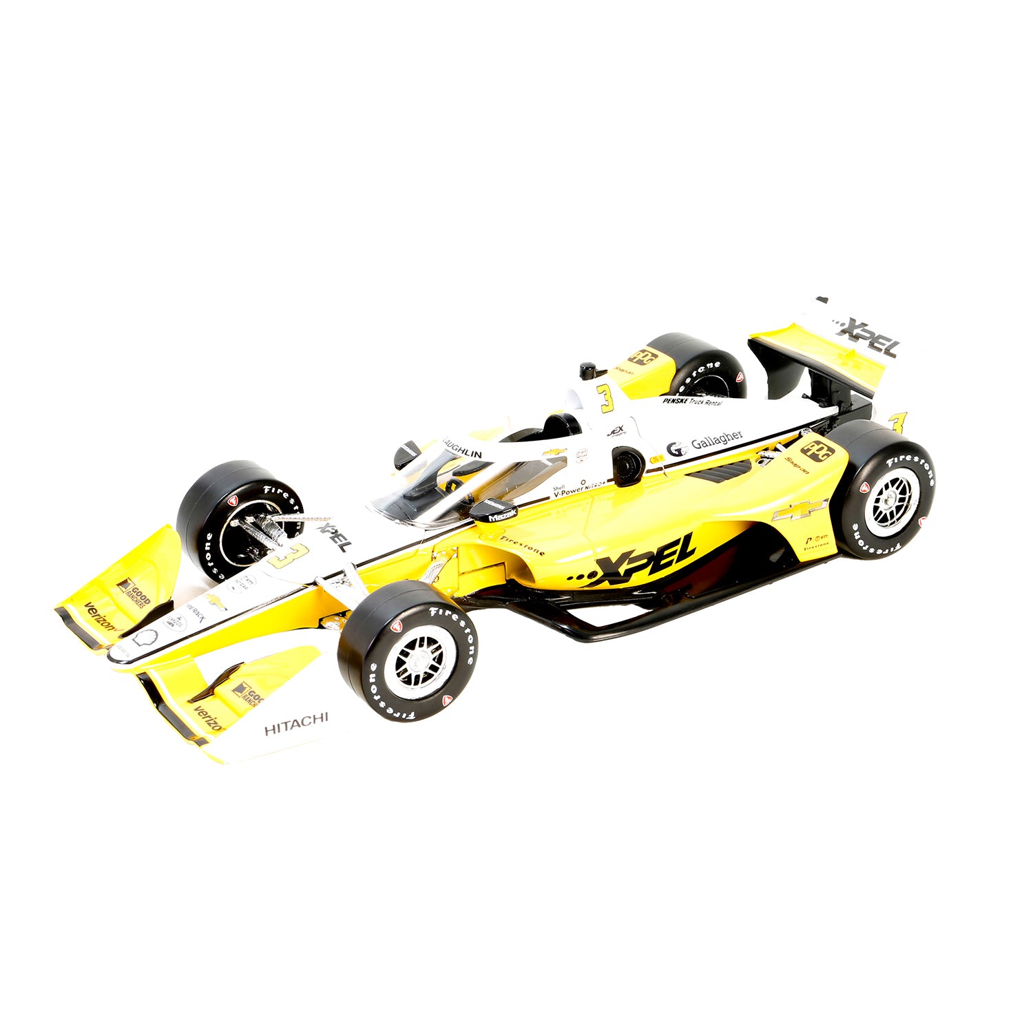 2024 Scott McLaughlin 1:18 XPEL Die-Cast - front view