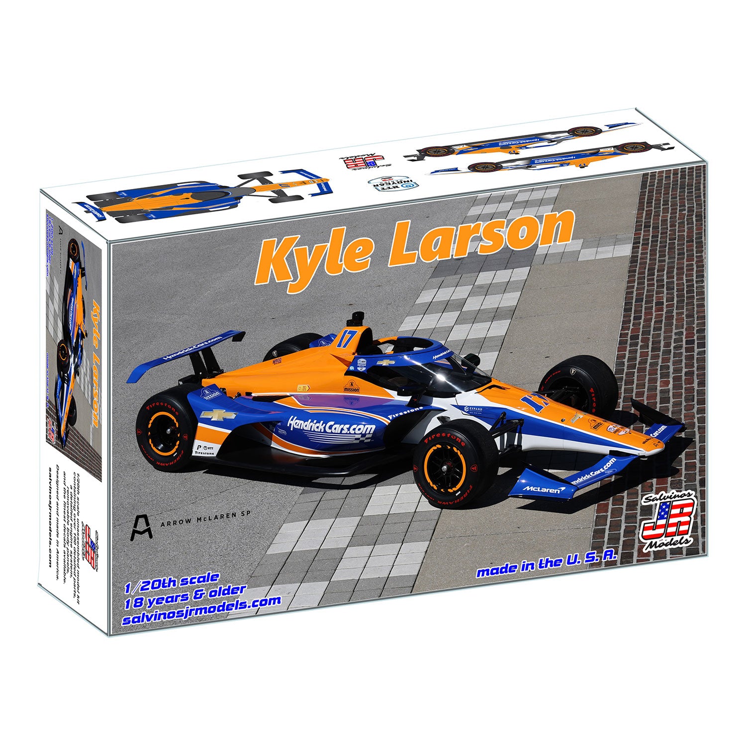 2024 Kyle Larson Indy 500 1 20 Model Car Kit