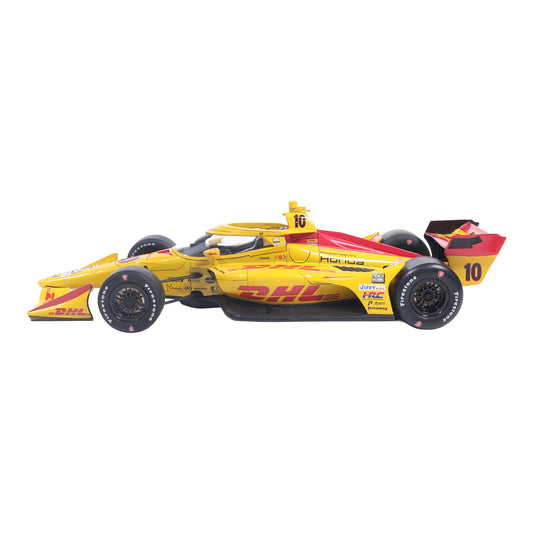 2026 Alex Palou DHL Diecast- 1:18 in Yellow - Side View