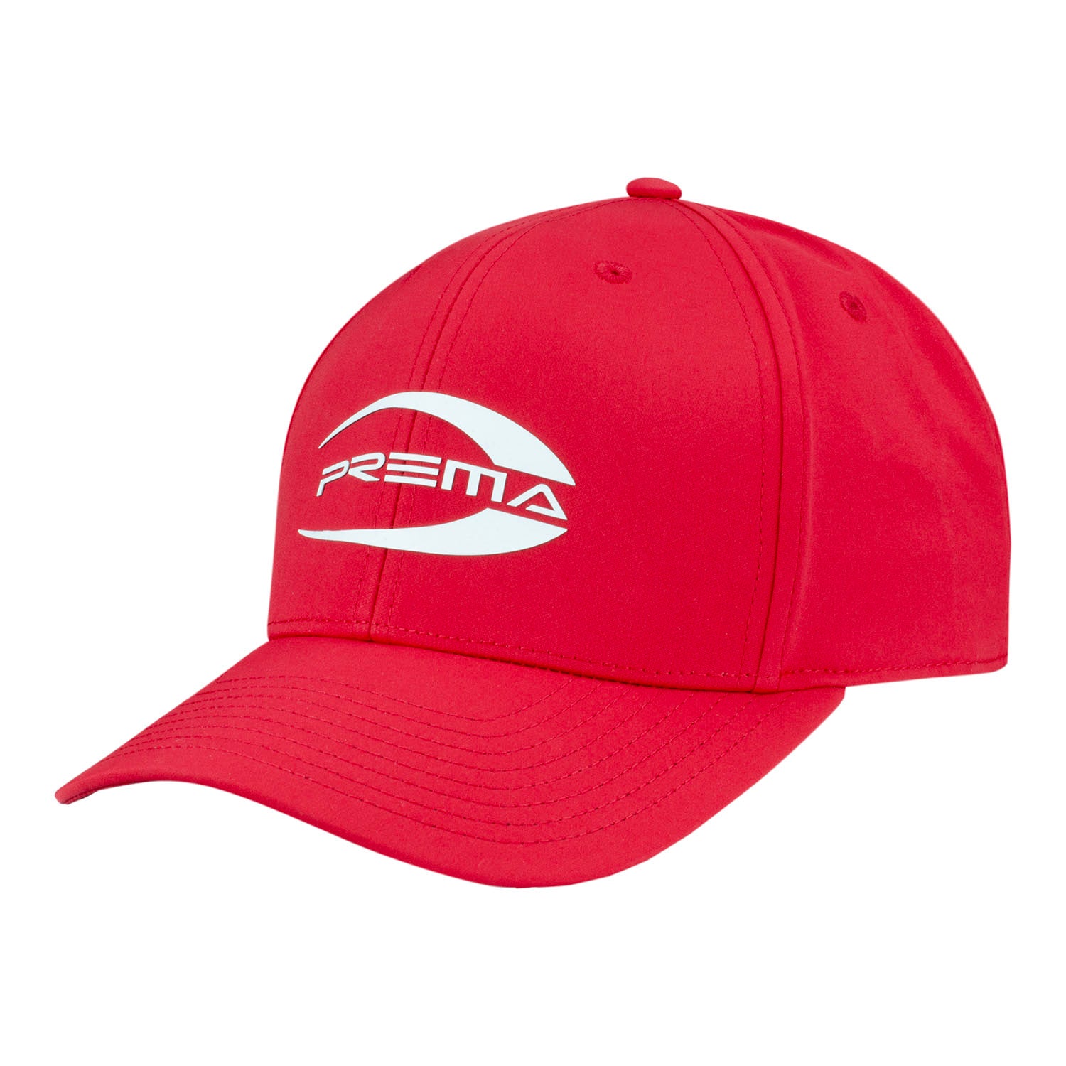 2025 PREMA Team Hat in Red - Front Left View