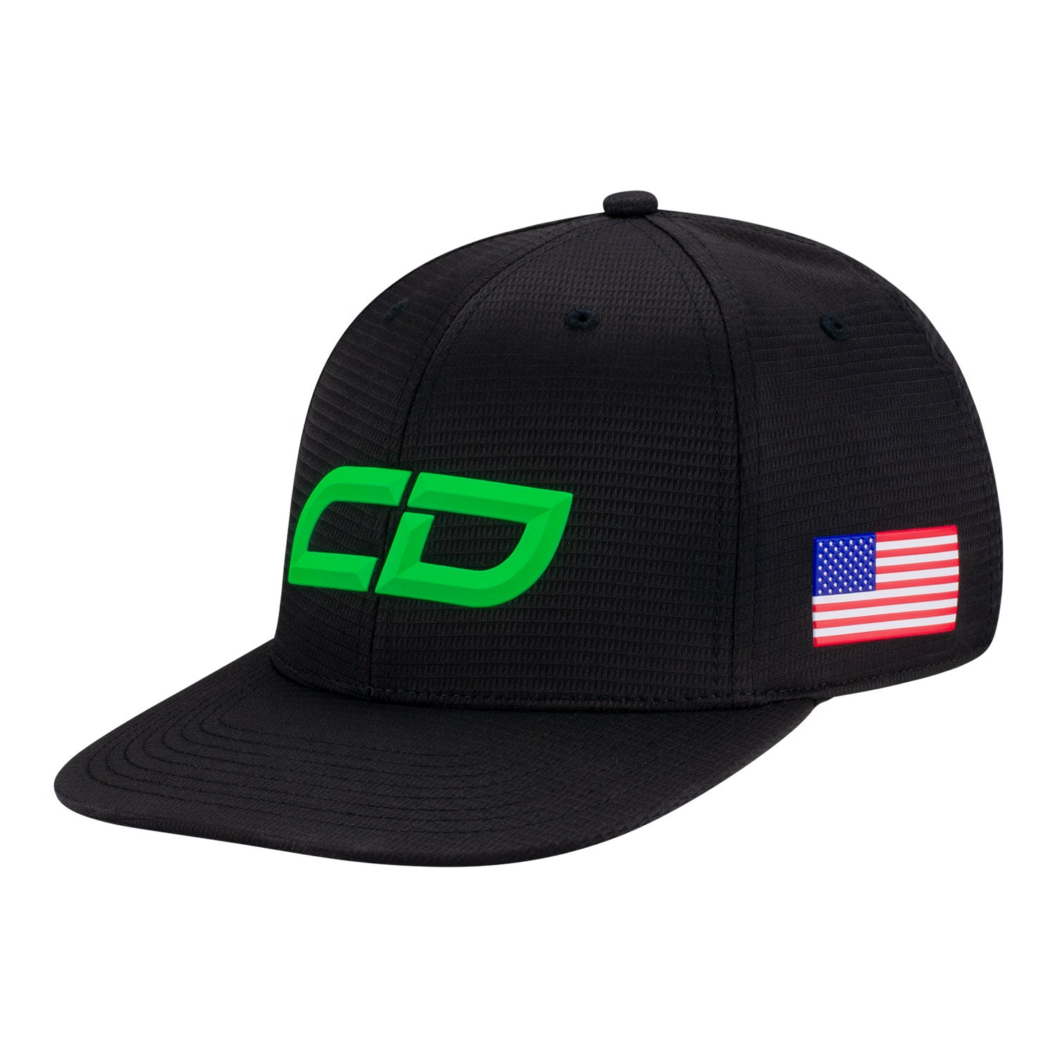 2025 Conor Daly Hat in Black - Front Left View