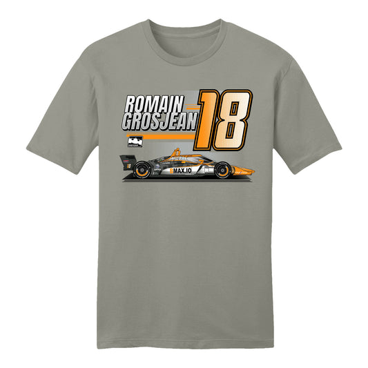 Romain Grosjean 2026 Car Shirt in Brown - Front View