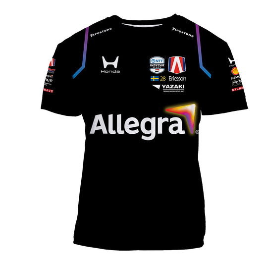 2026 Marcus Ericsson Allegra Jersey in Black - Front view