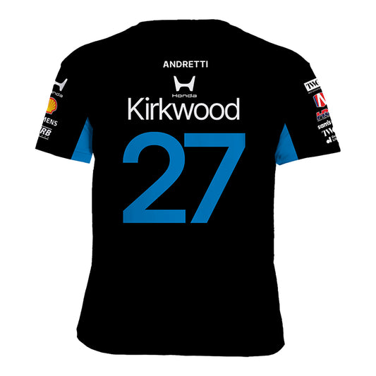 2026 Kyle Kirkwood Sam's Club Jersey in Black - Back View