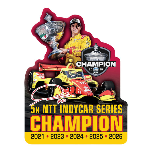 2026 NTT INDYCAR Series Champion Magnet - Front View