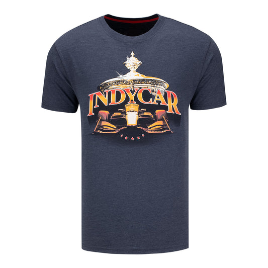 INDYCAR Trophy T-Shirt in Grey - Front View