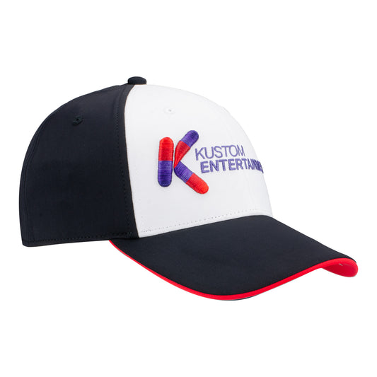 2023 Harvey Kustom Entertainment Hat in black and white, side view