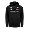 Force Racing Hooded Sweatshirt in Black - Front View