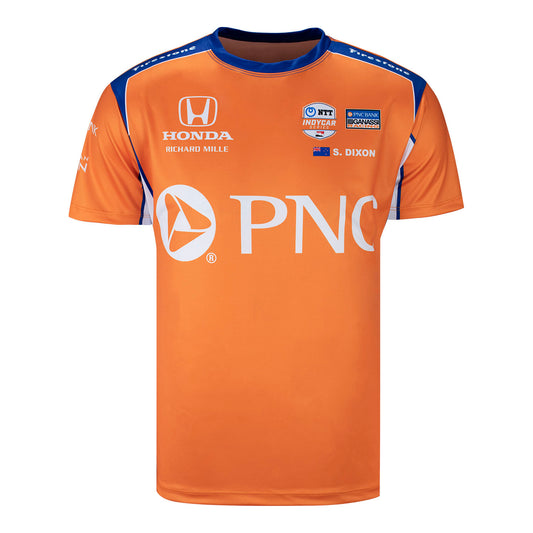 2023 Youth Scott Dixon PNC Jersey in orange, front view