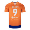 2023 Youth Scott Dixon PNC Jersey in orange, back view
