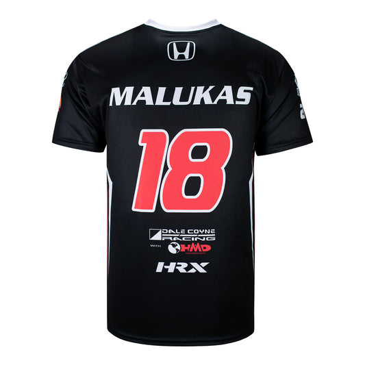 2023 David Malukas Jersey in black, back view