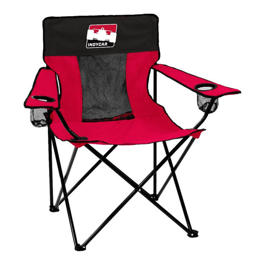 INDYCAR Elite Chair in red and black, front view