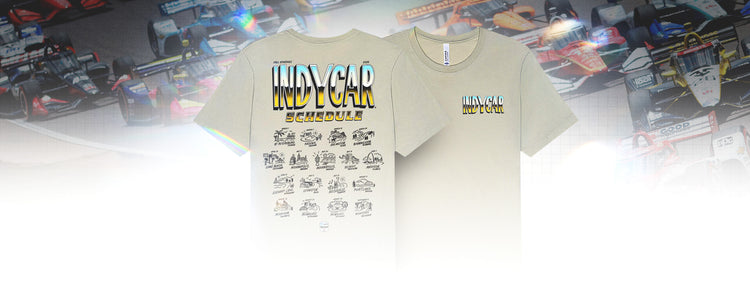 The 2026 IndyCar Schedule Tee is Here!