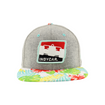 INDYCAR Hawaiian Flatbill Snapback Hat front