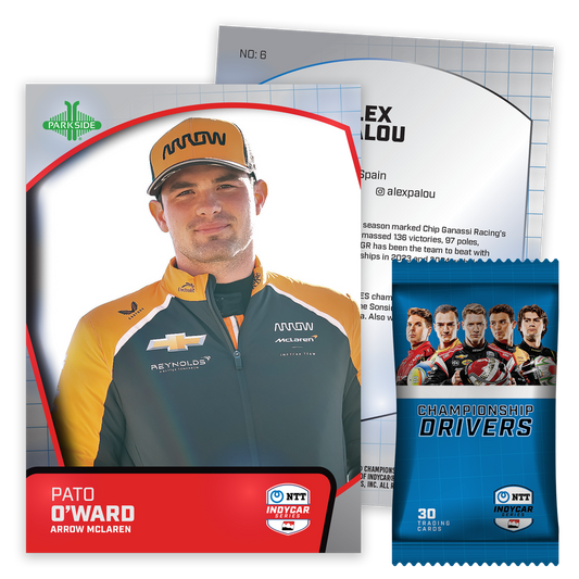 2025 Parkside Championship Drivers Pack - Card and Pack View