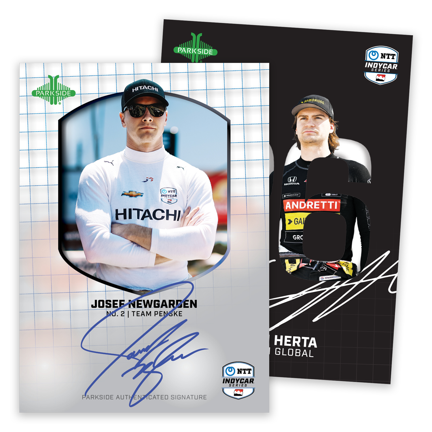 2025 INDYCAR Trading Cards - Josef Newgarden and Colton Herta
