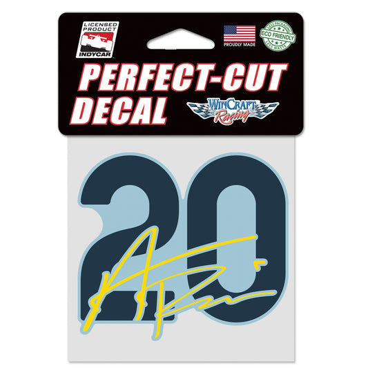 2025 Alexander Rossi Decal - Front View