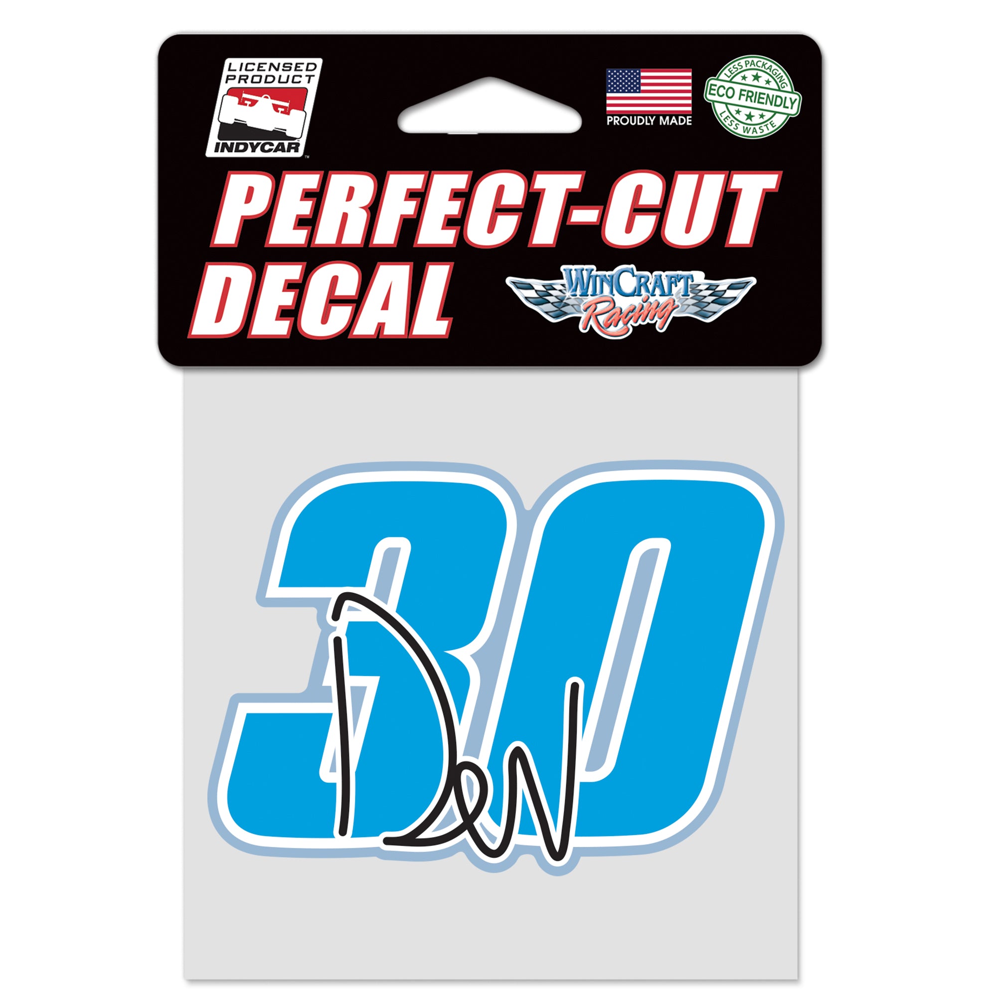 2025 Devlin DeFrancesco Decal - Front View