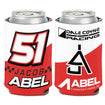 2025 Jacob Abel Can Cooler - Front and Back View