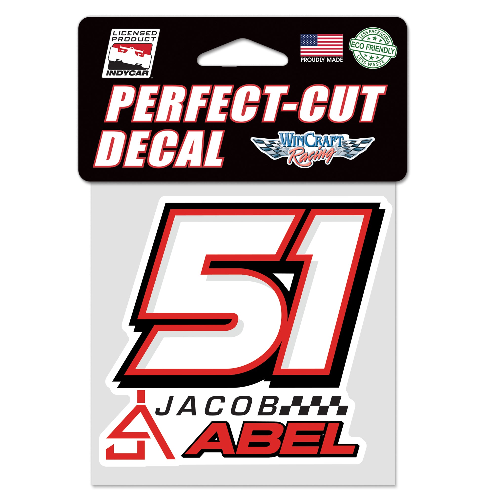 2025 Jacob Abel Decal - Front View