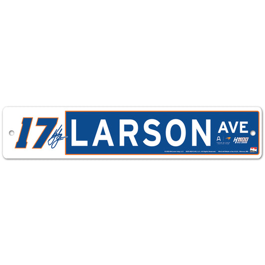 2025 Kyle Larson Street Sign