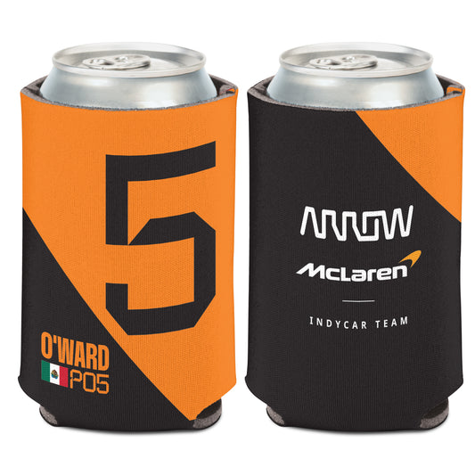 2025 Pato O'Ward Can Cooler - Front and Back View