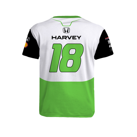 2024 Jack Harvey Men's Jersey - Back View