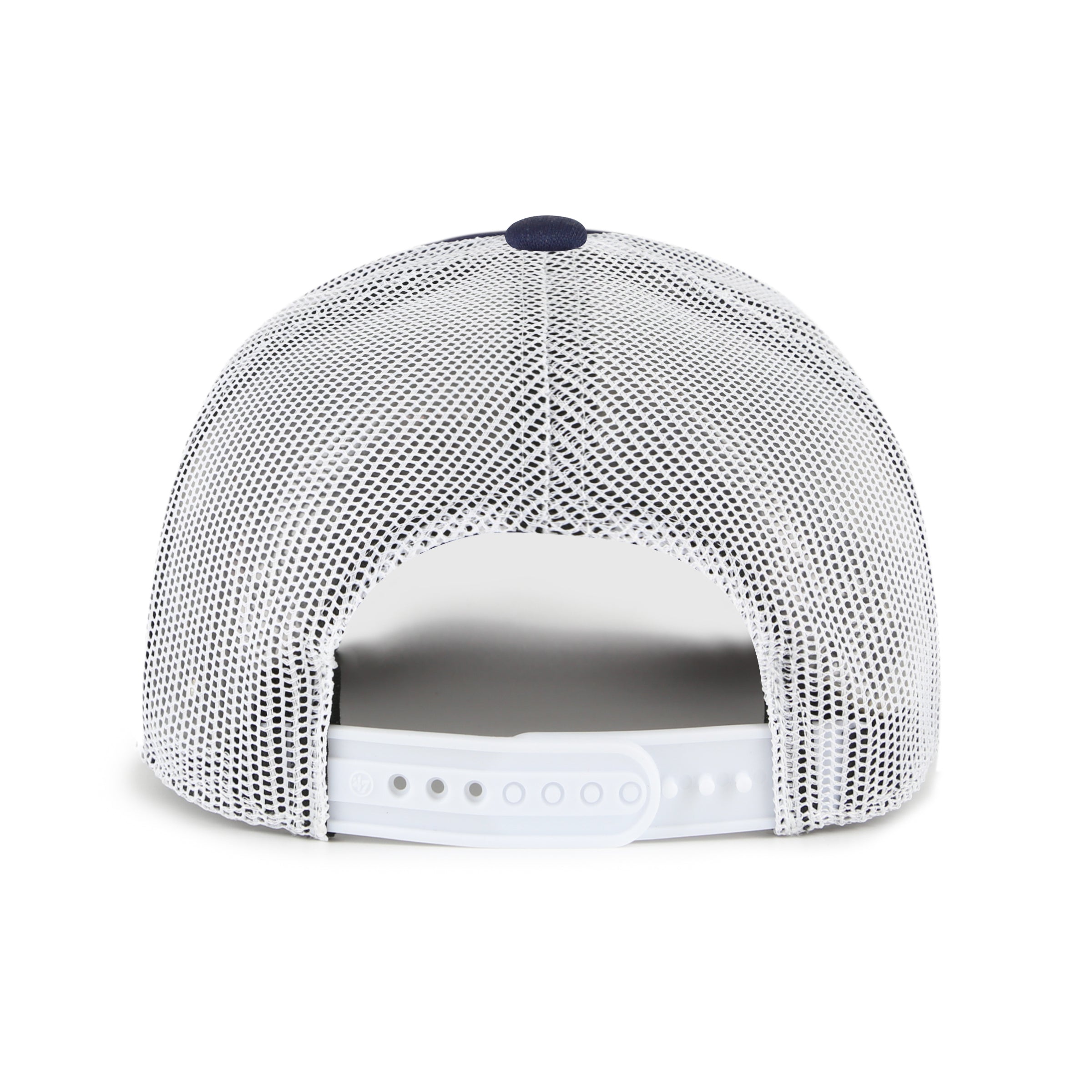 INDYCAR '47 Brand Meander Trucker Hat in Blue - Back View