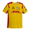 2025 Youth Alex Palou Indy 500 Champion Jersey in Yellow - Front view 