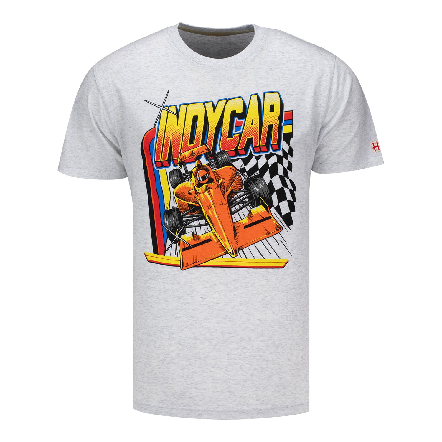INDYCAR Homage T-Shirt in White - Front View