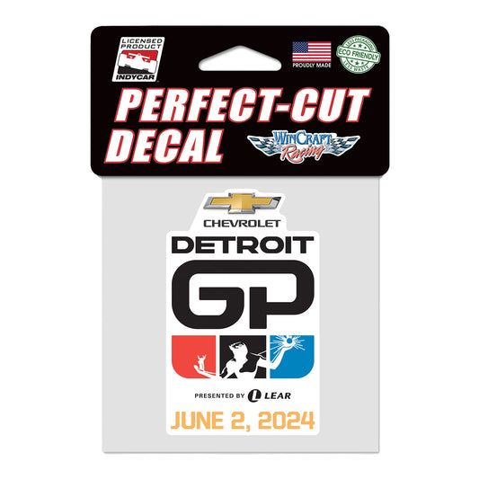 2024 Detroit Grand Prix Perfect Cut Decal - front view