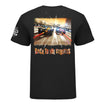 2023 Detroit Grand Prix Back to the Streets T-Shirt in black, back view