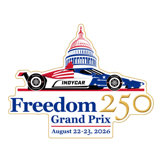 2026 Freedom 250 Grand Prix Hatpin - Front view