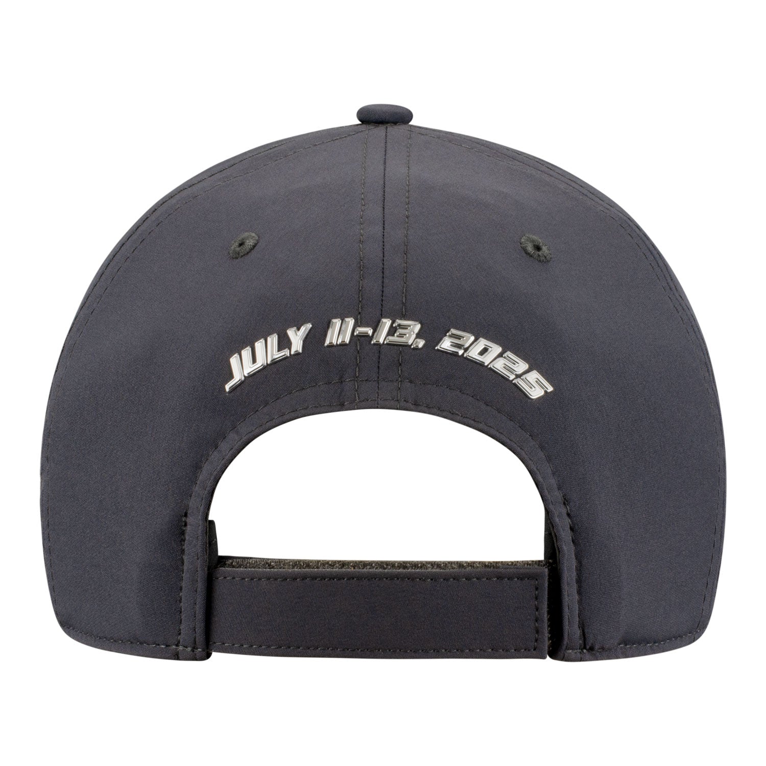 2025 INDYCAR Iowa Sukup Chrome Logo Hat in Grey - Back View