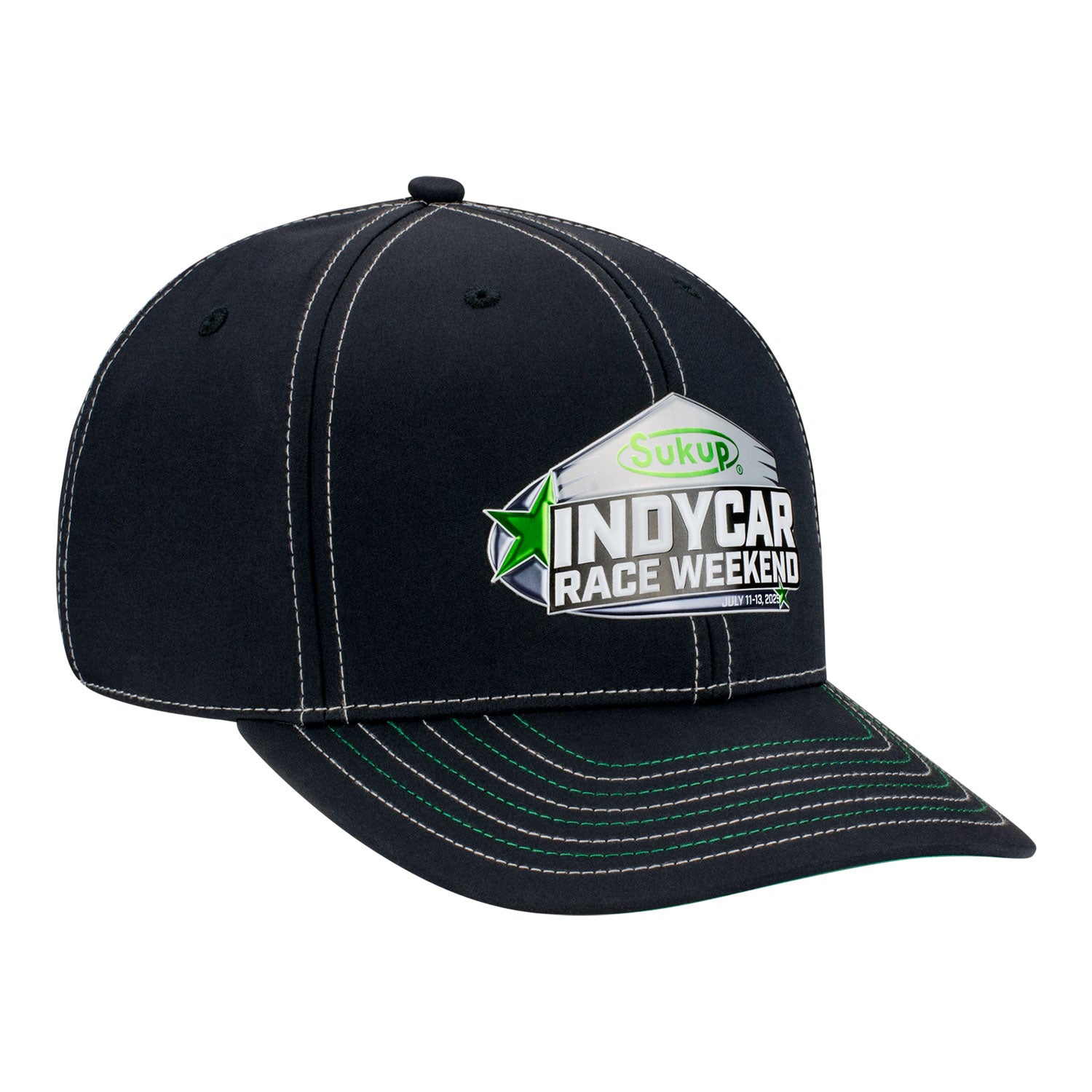 2025 INDYCAR Iowa Sukup Limited Edition Numbered Hat - Front Right View