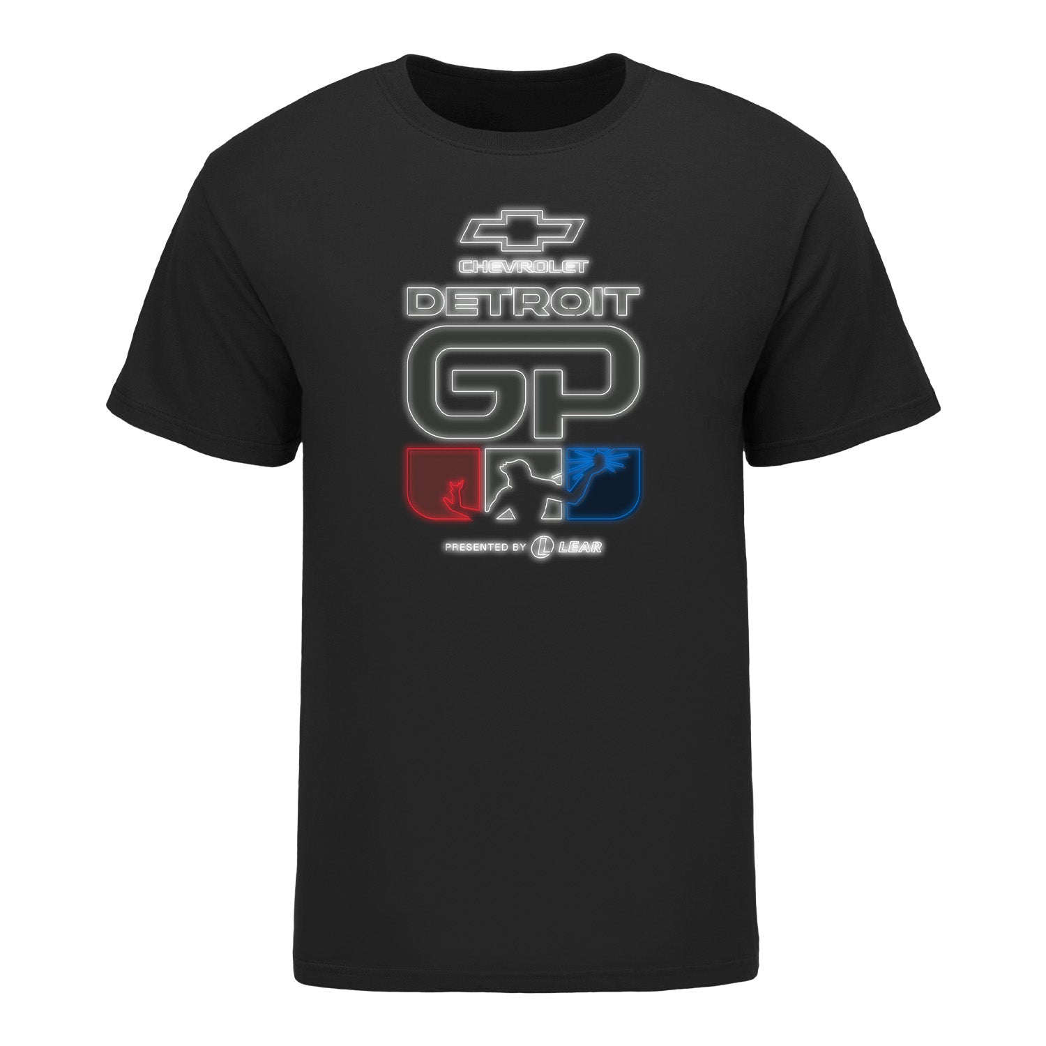 Detroit Grand Prix Neon Logo T-Shirt
