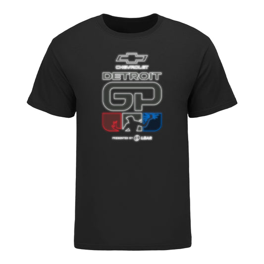 Detroit Grand Prix Neon Logo T-Shirt