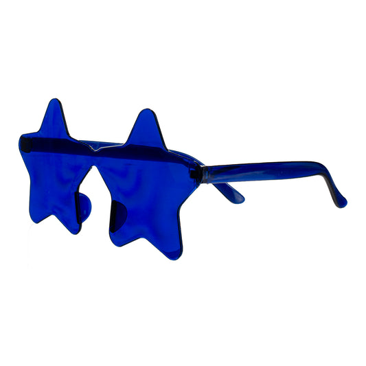 Blue Star Sunglasses in Blue - Front View