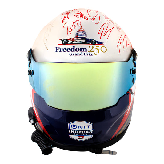2026 Freedom 250 Grand Prix Full-Field Signed Full Size Helmet - Front View