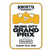 2025 Music City Grand Prix Nashville Hatpin - Front View