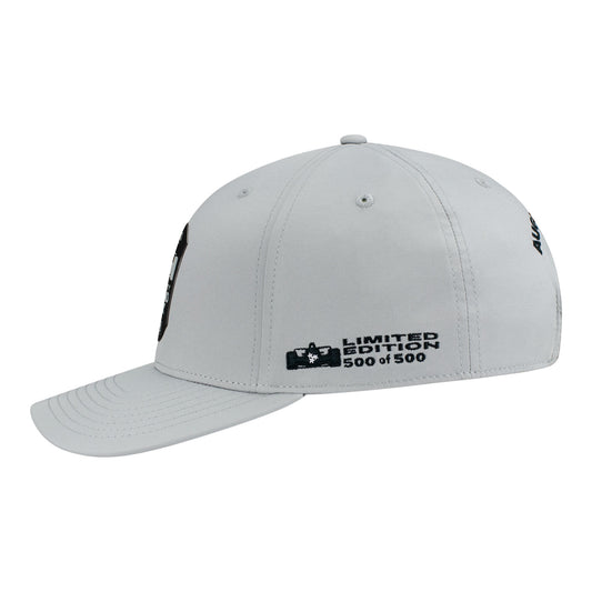 2025 Music City Grand Prix Nashville Numbered Hat in Grey - Side View