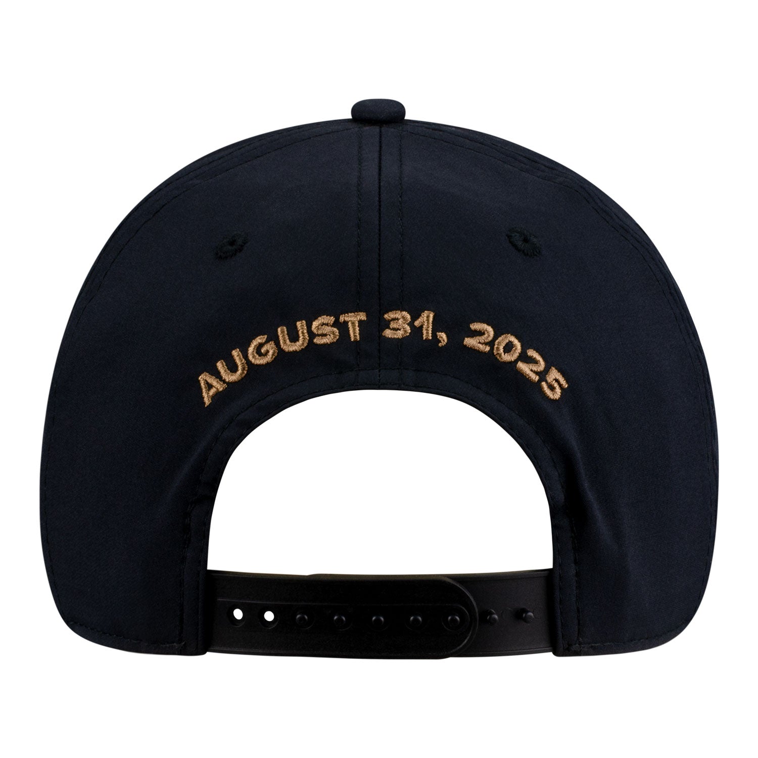 2025 Music City Grand Prix Nashville TPU Logo Hat in In Black - Back View