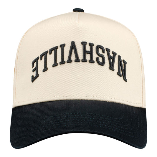 2026 Borchetta Bourbon Music City Grand Prix True Brand Hat in white - front view