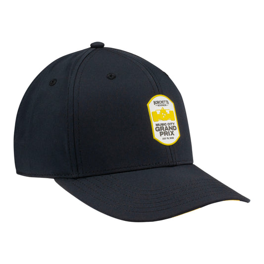 2026 Borchetta Bourbon Music City Grand Prix Numbered Hat in Black - Front Right view